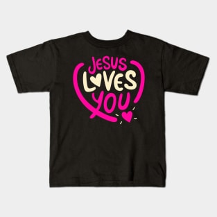 Jesus Loves You Kids T-Shirt